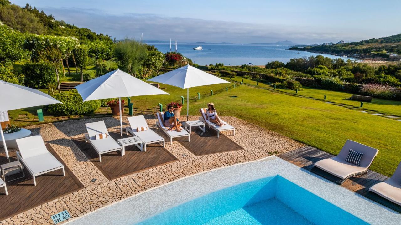 L'Ea Bianca Luxury Resort Baja Sardinia Exteriör bild